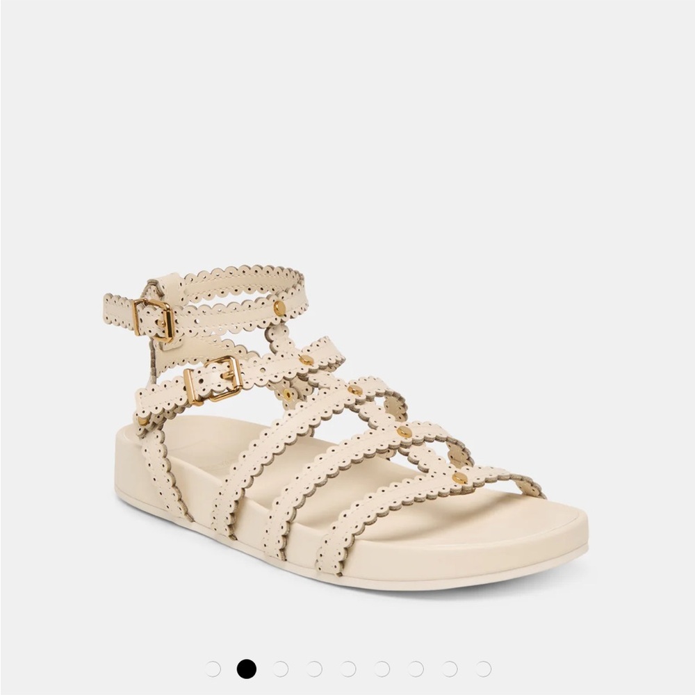 Gladiator Dolce Vita leather Cream Susana sandal